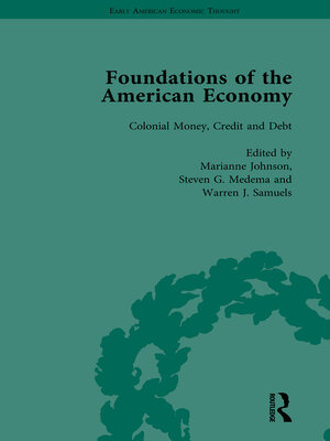cover image of The Foundations of the American Economy Vol 3